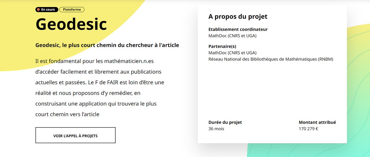 _RNBM's tweet photo. #AGRNBM2022 On commence fort avec la #ConservationElectroniquePerenne et le projet #Geodesic de #Mathdoc !
#FNSO #ScienceOuverte #DocumentationMathématique https://t.co/U4LlY0BwZx