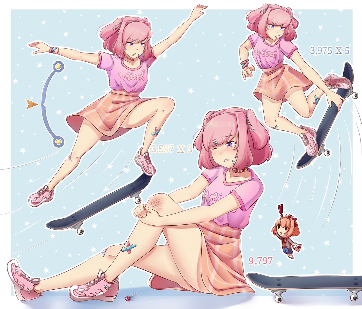 Raion (@raionart) on Twitter photo Skater Natsuki 🛹
I was inspired to draw this after seeing one of the conversation from <a href="/LilMissMisfitXP/">Just Natsuki Mod</a>
#ドキドキ文芸部 #DDLC Skater Natsuki 🛹
I was inspired to draw this after seeing one of the conversation from <a href="/LilMissMisfitXP/">Just Natsuki Mod</a>
#ドキドキ文芸部 #DDLC
