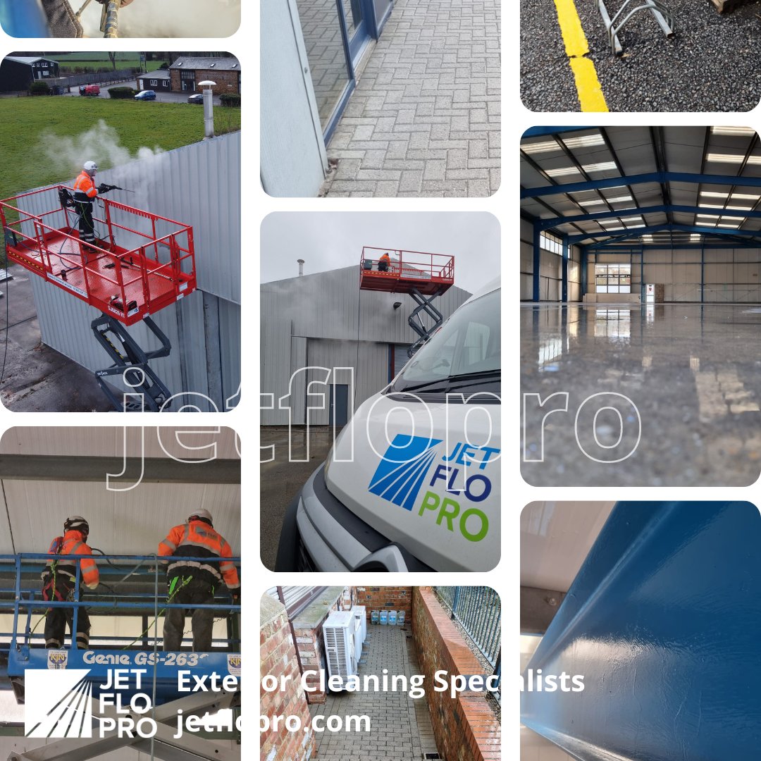JetFloPro's tweet photo. WE DELIVER 💯! COMMERCIAL &amp; INDUSTRIAL SPECIALIST CLEANING #jetflopro #cladding #flooring #beams #roofs #trained #qualified #fullyinsured #exteriorcleaning #specialistcleaning #softwashing #pressurewashing #softwashing #oxfordshire #buckinghamshire #northamptonshire https://t.co/PgK2Fyqr3s