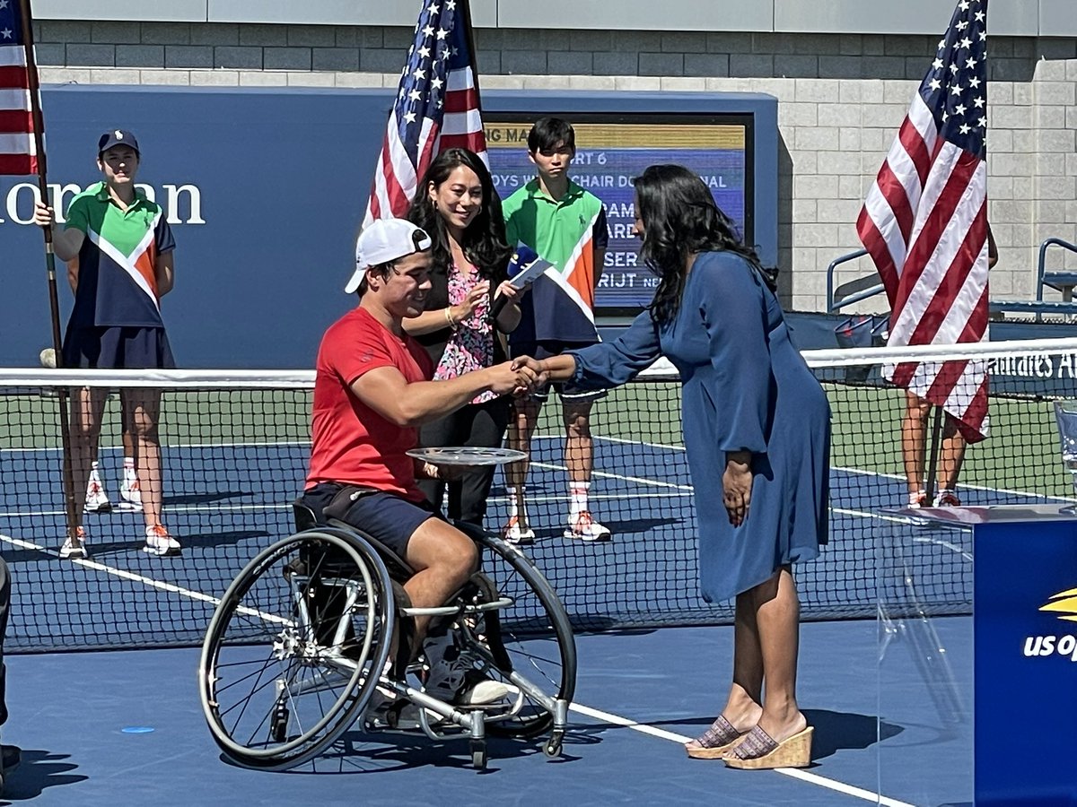 Was the most humbling experience to watch these elite athletes own the court and compete with tenacity and grace. Proud of <a href="/DeloitteUS/">Deloitte US</a> for sponsoring #wheelchairtennis and #parasports. Thank you &amp; was an honor to represent us ! <a href="/lifeatdeloitte/">Life at Deloitte US</a>