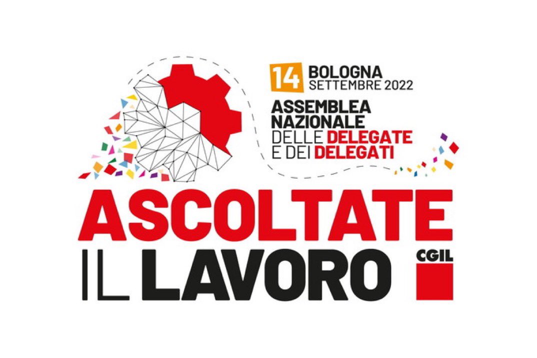 CgilRe's tweet photo. 🟥 ASCOLTATE IL LAVORO
Il 14 settembre si terrà a Bologna l'assemblea nazionale delle delegate e dei delegati della Cgil. Interverrà il segretario generale della Cgil #MaurizioLandini. 
Diretta su https://t.co/8ywQaT8S4T e su pagina Fb della Cgil ReggioEmilia https://t.co/YvGWGE5d0w