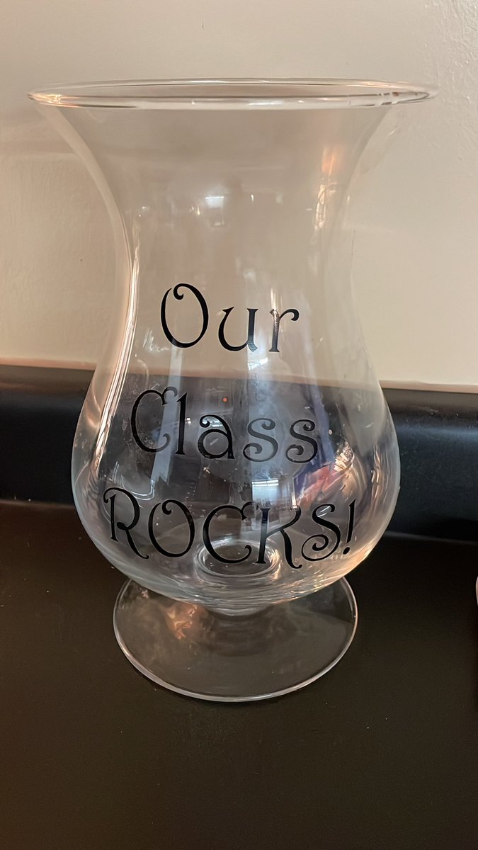 Everybody needs a rock!  Last week the Grade 3’s found and painted their own rocks. Today, they will put the finishing touches on their rocks and once dry, they will be placed in this vase in our classroom. #OurClassRocks <a href="/EIMJaguars/">E.I. McCulley</a>