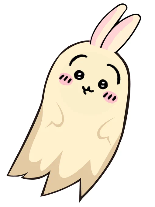 プルャおばけです#ちいかわファンアート 