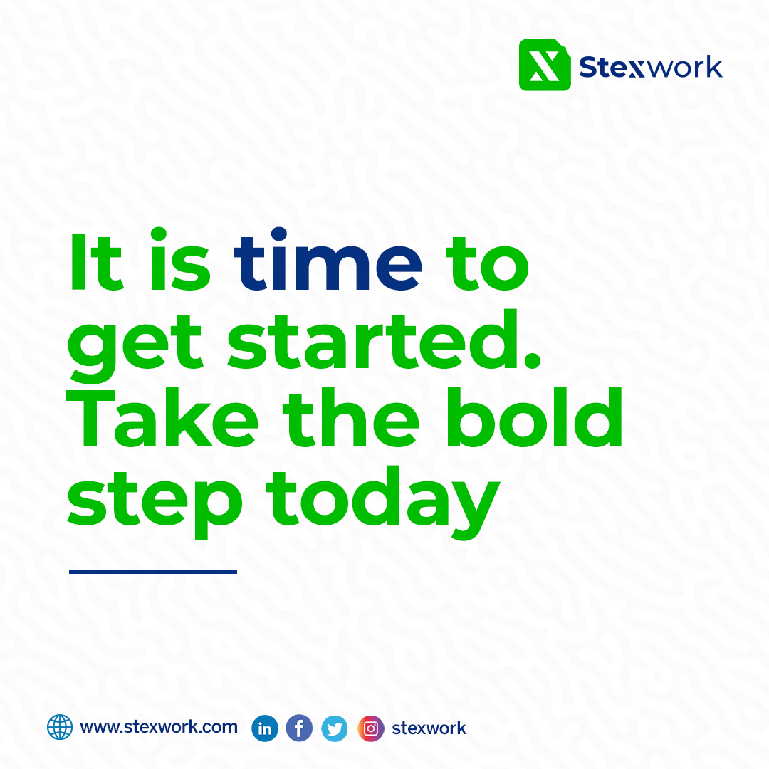 stexwork's tweet photo. Yesterday is gone, today is the new moment. 

There is no best time to start than NOW. 

-----------
@stexwork  are empowering African student to gain work experience in real-time.

#Stexwork #Studentexperience #Workexperience #recruitment #talents #EmpoweringAfrica https://t.co/NXpZN5R6wp