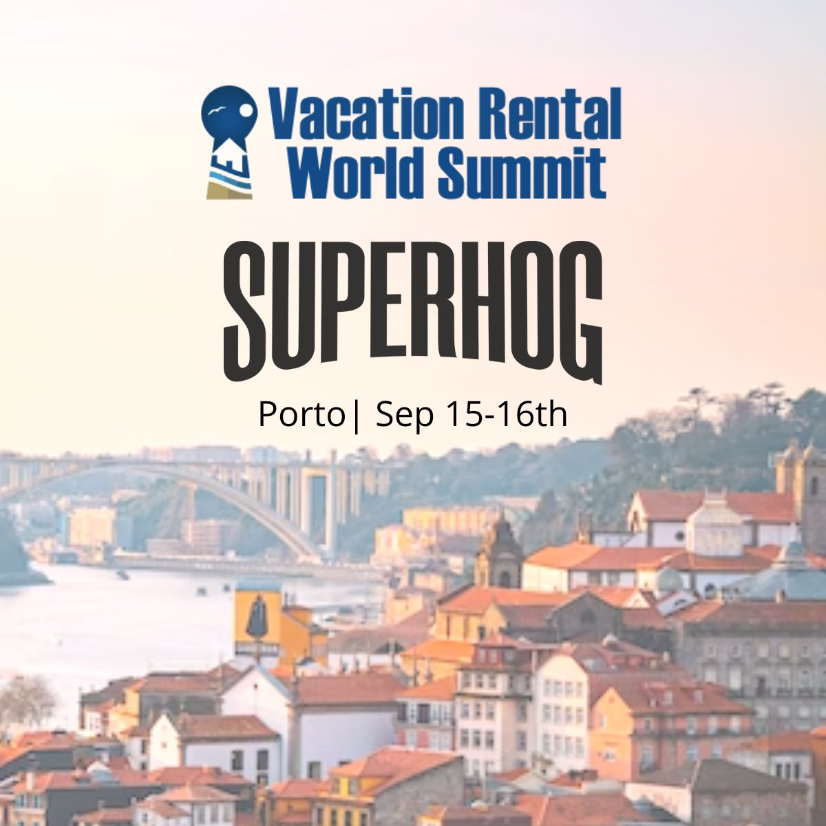 TruviOfficial's tweet photo. Are you attending the SOLD OUT VRWS event in Porto next week??
Say hello to @mySUPERHOG
#vacationrentals #VRWS #knowyourguest https://t.co/BDPRicIwJH
