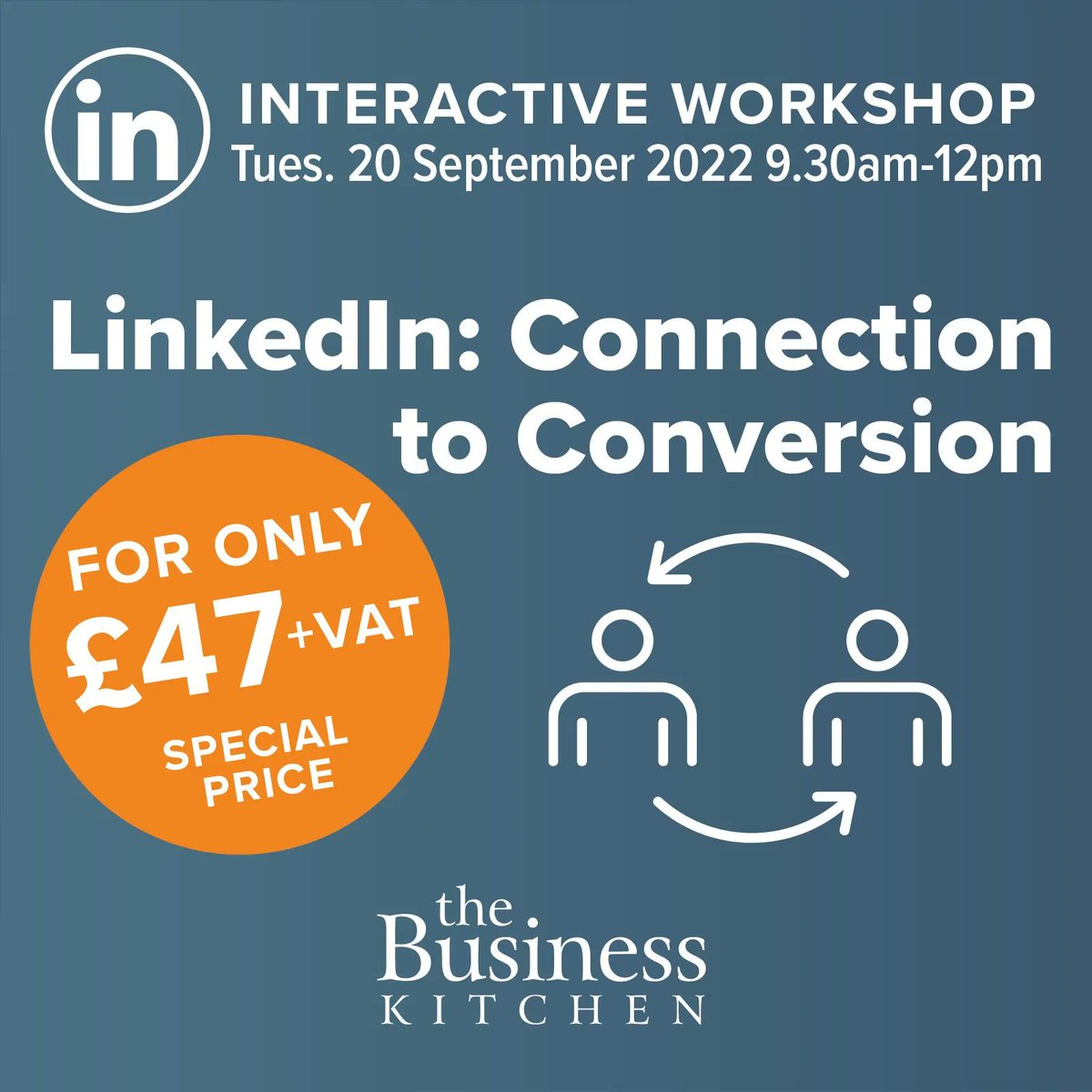 AvroConsultancy's tweet photo. Want to increase the number of views of your posts on LinkedIn?  Then book your place on this value packed interactive workshop from our friends over @thebizkitchen.  Only £47.  Book now. https://t.co/L1lMukw0mB #businessowners #workshop https://t.co/R4g8MDaSms