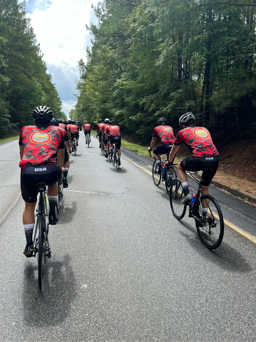 GwinnettPd's tweet photo. Chief of Staff Jason Rozier took part in the 16th Annual Operation One Voice Honor Ride to benefit fallen and wounded Special Forces soldiers and their families.
#GwinnettPD #Police #OperationOneVoice https://t.co/4kMzPegadR