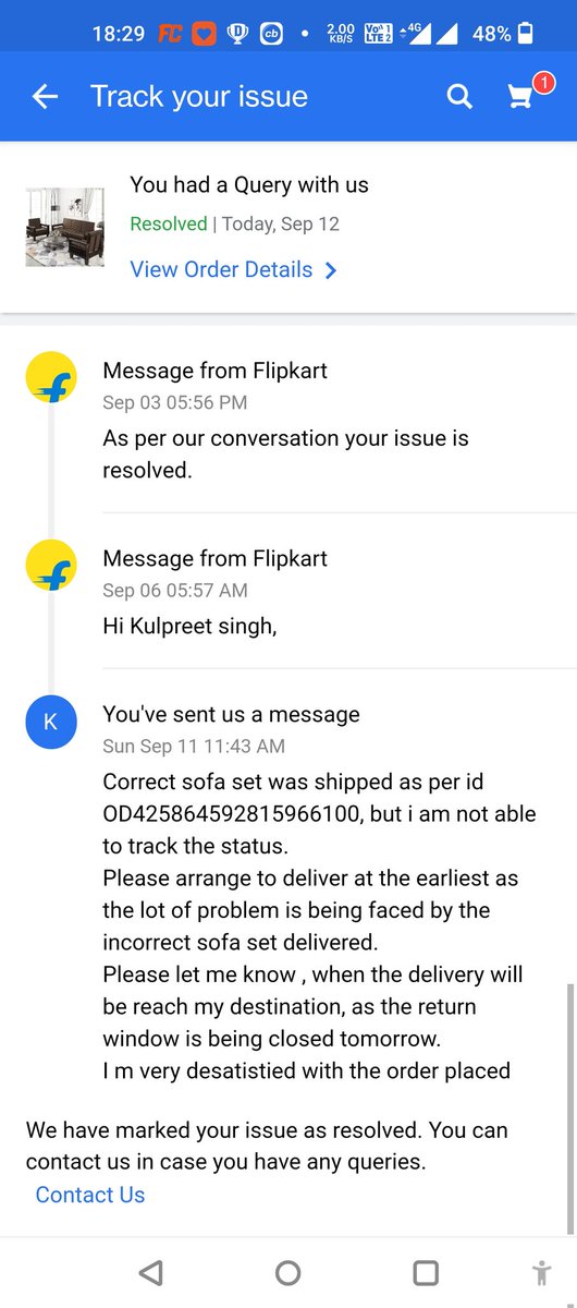 kullparmar's tweet photo. @flipkartsupport 

No satisfactiory work from your side https://t.co/EkrrzBAzzp