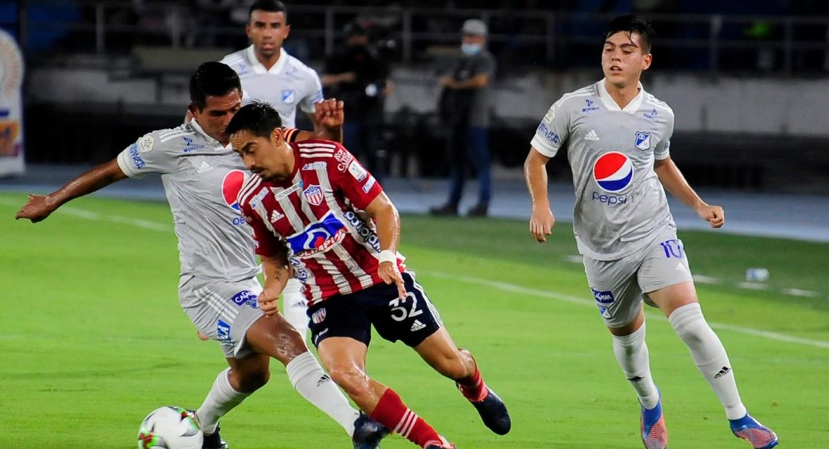 azul_dimension's tweet photo. #PróximoPartido ⚽

🦈 Junior 🆚 Millonarios Ⓜ️
🏆 Liga BetPlay 2022-II
📌 Fecha 13
📆 Miércoles 21 de septiembre
🕗 8:15 PM
🏟️ Metropolitano de Barranquilla
📺 Win Sports+ https://t.co/0Xhq1jSXfq