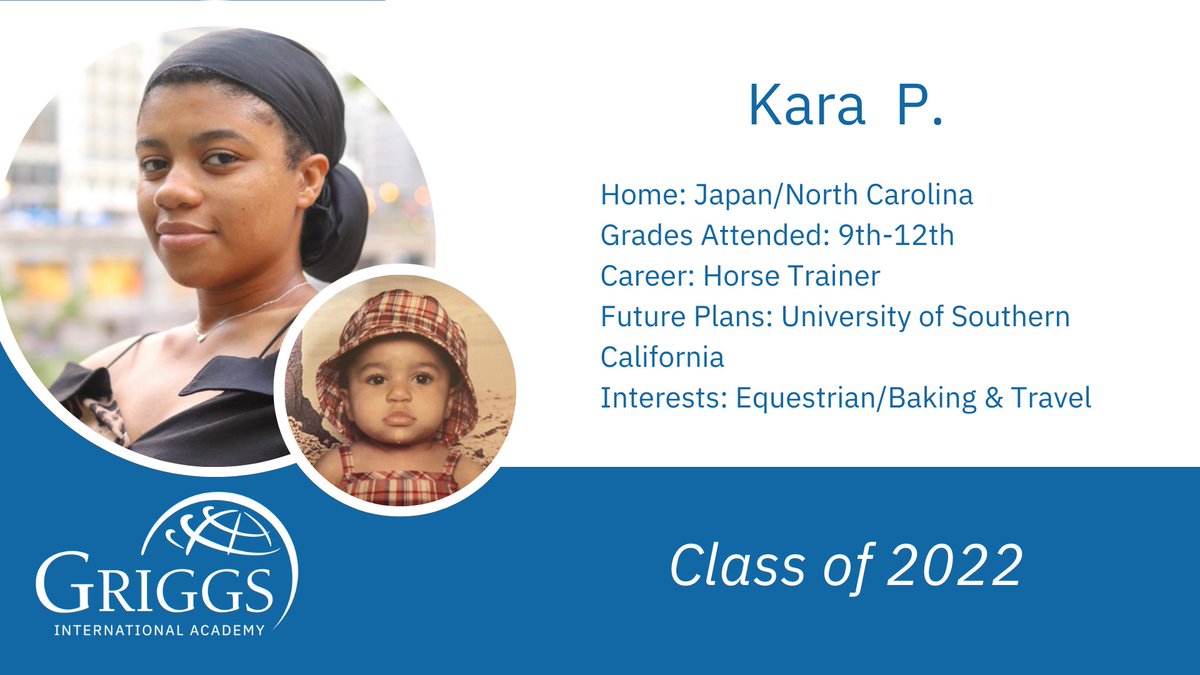 GriggsK12's tweet photo. We would like to highlight Kara, a class of 2022 graduate! She is a bright young lady with many interests and talents. We are excited to see what her future holds and pray that God continues to bless her in all her endeavors!

#GriggsK12 #HSseniors #classof2022 #graduation https://t.co/pfA1SrB9Cw