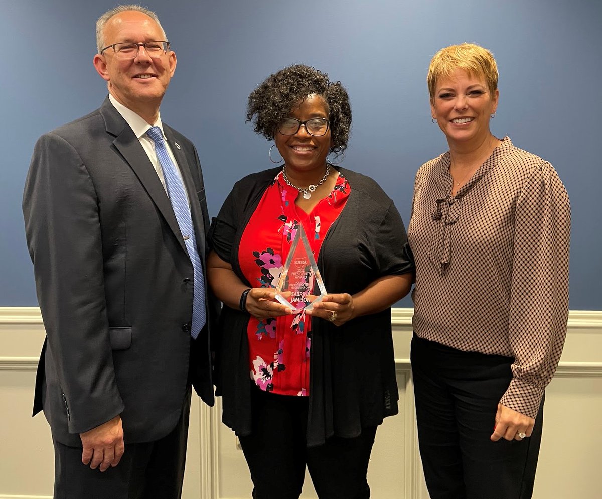 Last week we had the opportunity to honor two members of the ODJFS team for their exceptional commitment to the counties and citizens of Ohio. Congratulations to Wanda Ellis and Sabrina Jamison, 2022 recipients of the OJFSDA President's Award!