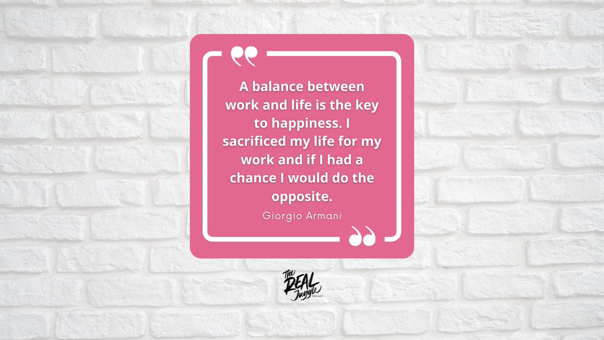 TheRealJuggle's tweet photo. Your work &amp; your life have something in common - YOU! Remember to make time for your life no matter what work throws at you.

Drop a 🎱 in the comments if you’re going to make time for yourself this week!

#therealjuggle #jackieptaylor #GiorgioArmani #inspirationalquotes https://t.co/OCCRniTNoT