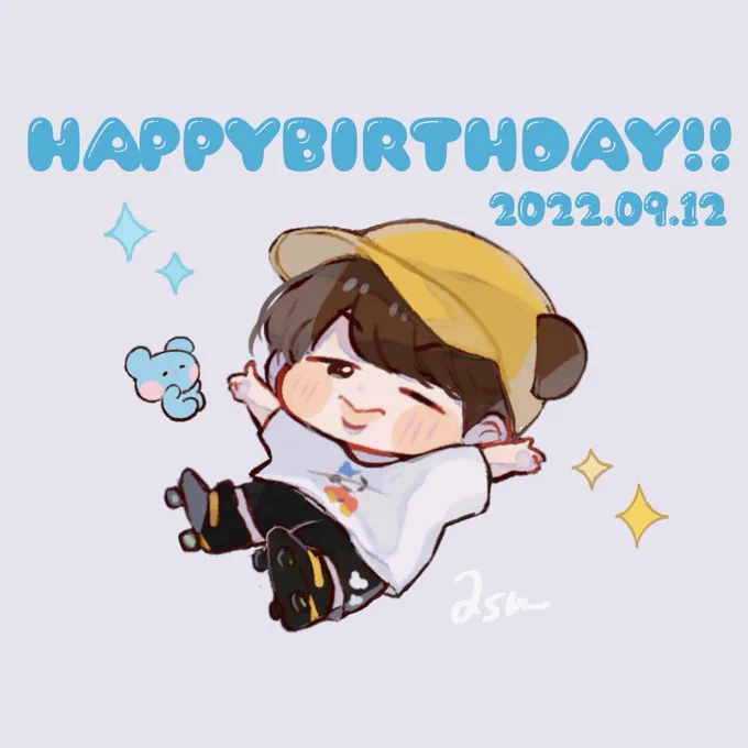 Happy Birthday #HappyNamjoonDay #HappyRMDay #HappyBirthdayNamjoon 