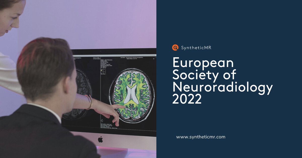 Synthetic_MR's tweet photo. We are looking forward to attend the @ESNRad 2022 (European Society of Neuroradiology) in Lisbon. You can find us at booth No.14. Make sure to stop by and have a chat with us.
#symri #Myelin #esnr2022 #mrinetwork #mriimaging https://t.co/6bpxndSqcG