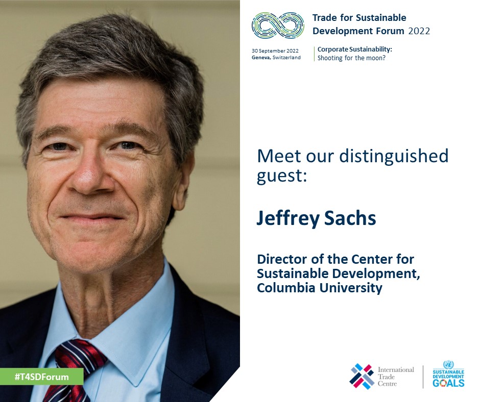 ITCnews's tweet photo. We are excited to welcome Professor Jeffrey Sachs at the #T4SDForum on 30 September!

10 years ago at @UNSDSN inaugural meeting Professor Sachs stated, “We can’t afford business as usual”.

Has anything truly changed today? Join us for the discussion 👉 https://t.co/SMfa9POs34 https://t.co/7KGBjyy1Mz