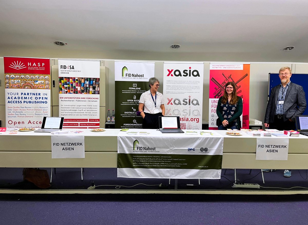 CrossAsia's tweet photo. Ab heute ist @CrossAsia auf dem diesjährigen #dot22 bis Ende der Woche mit dem FID Netzwerk Asien an einem bunten Info-Tisch vertreten! Mit uns am Stand: @FID4SA @menalib @FID_Ost Kommen Sie zahlreich! https://t.co/NStgeSBUTQ