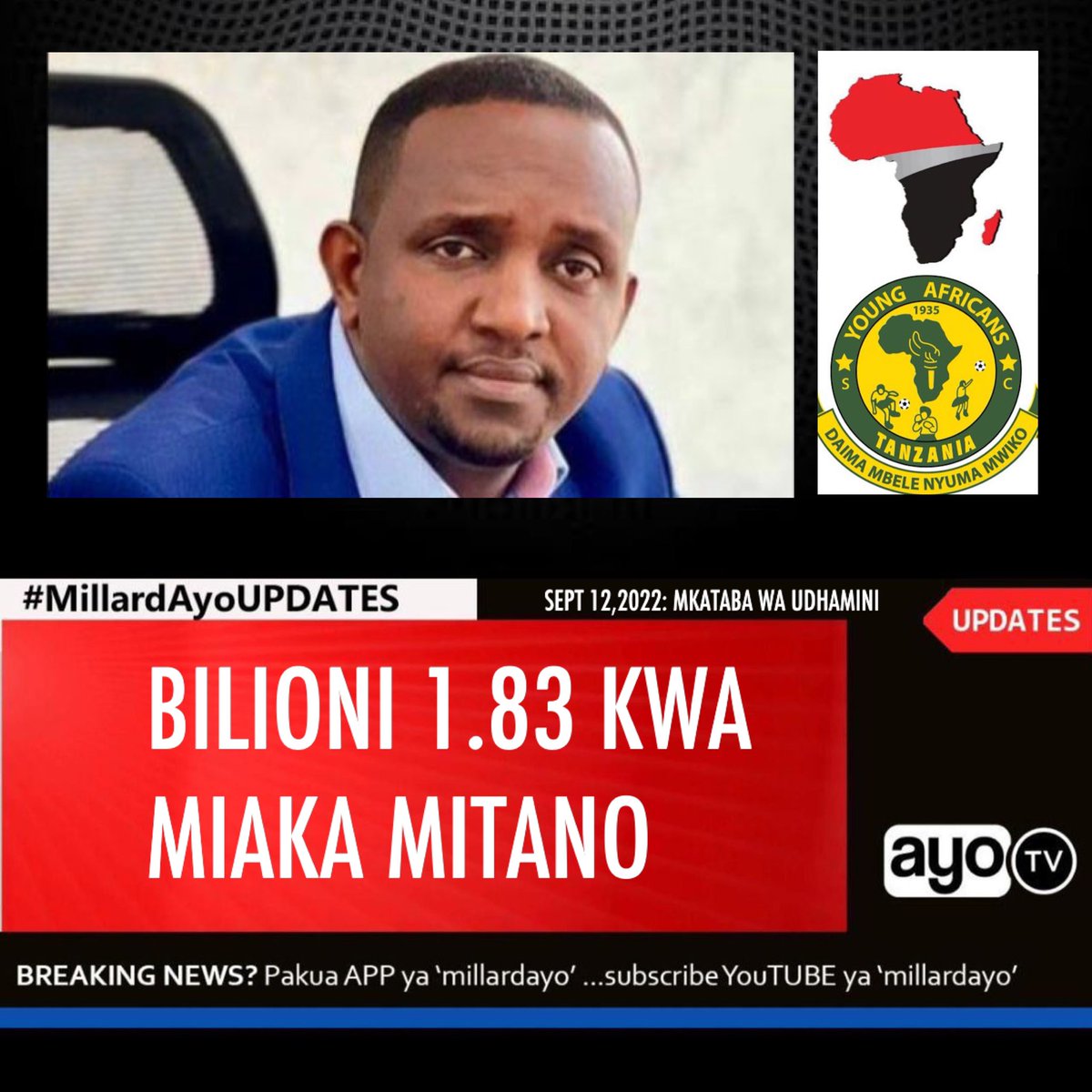 millardayo on Twitter "Rais wa Yanga SC Hersi Ally Said amesema Klabu hiyo imeingia mkataba wa