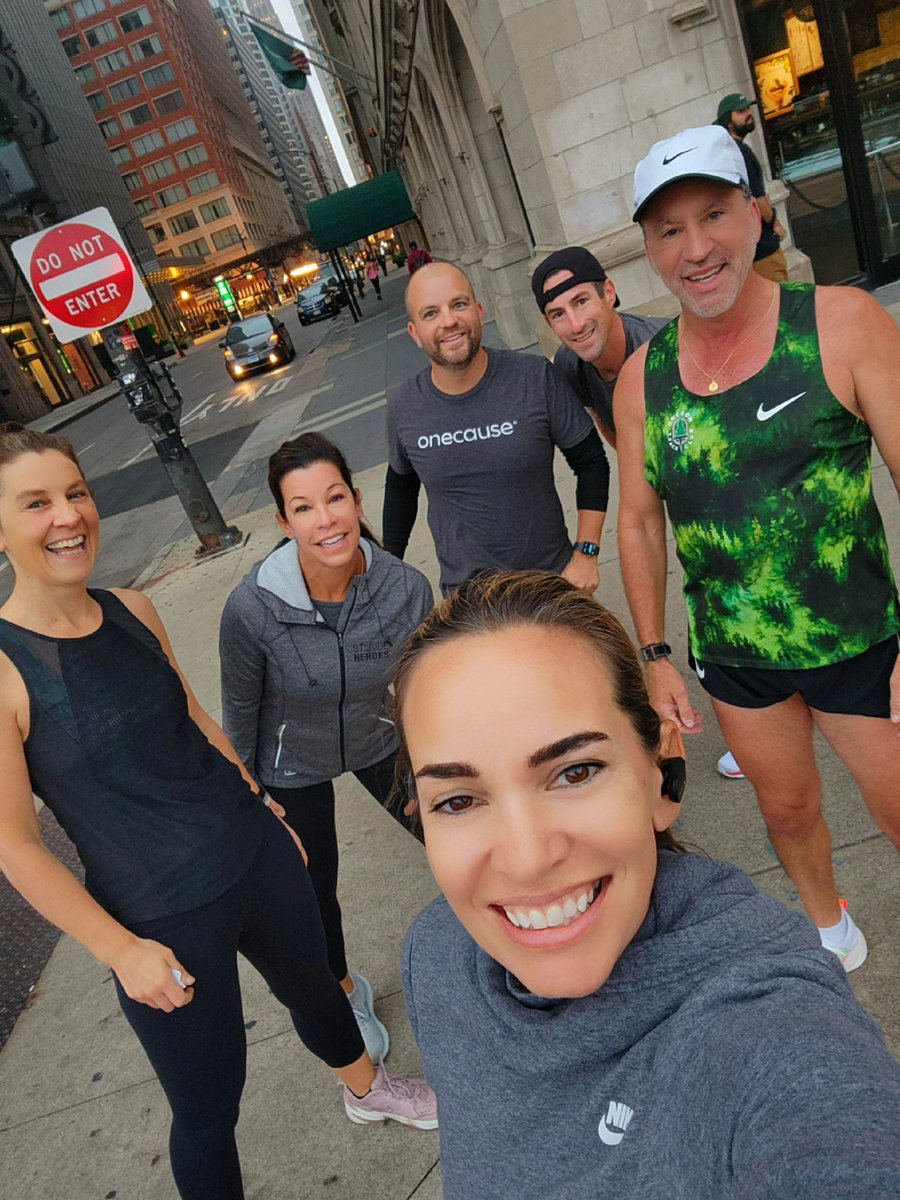 Starting the day with a Chicago 5k before my keynote! What an incredible feeling to rise and run with a few of my fellow #fearlessfundraisers at the <a href="/OneCause/">OneCause, a Bonterra company</a> RAISE 2022 national conference. Bring on the rain Chicago!