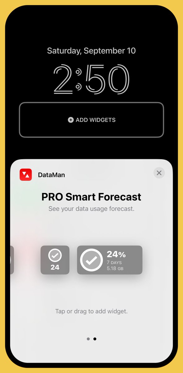 XVisionNow's tweet image. Reimagine your Lock Screen with DataMan widgets today! #iOS16 #Apple #iPhone