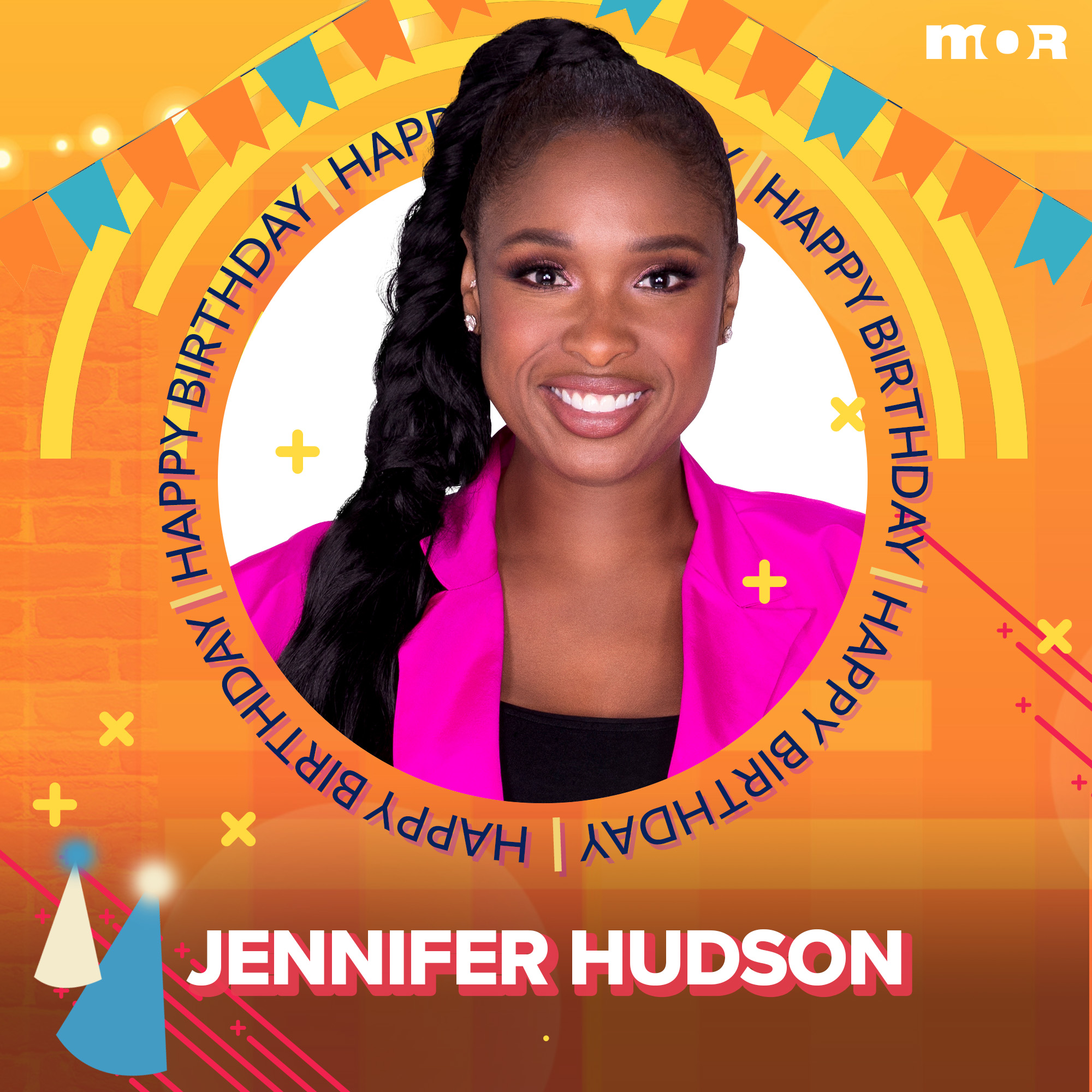 Happy Birthday Jennifer Hudson Watch JHud weekday mornings at 9 on Tampa Bay\s MOR 