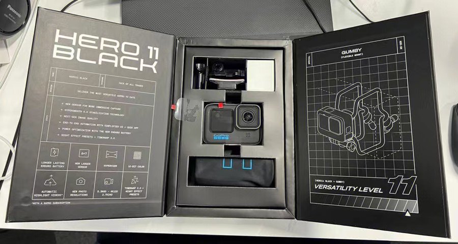 9/14 GoProが新アクションカメラ｢Hero 11 Black｣の販売開始 | DroneWiki