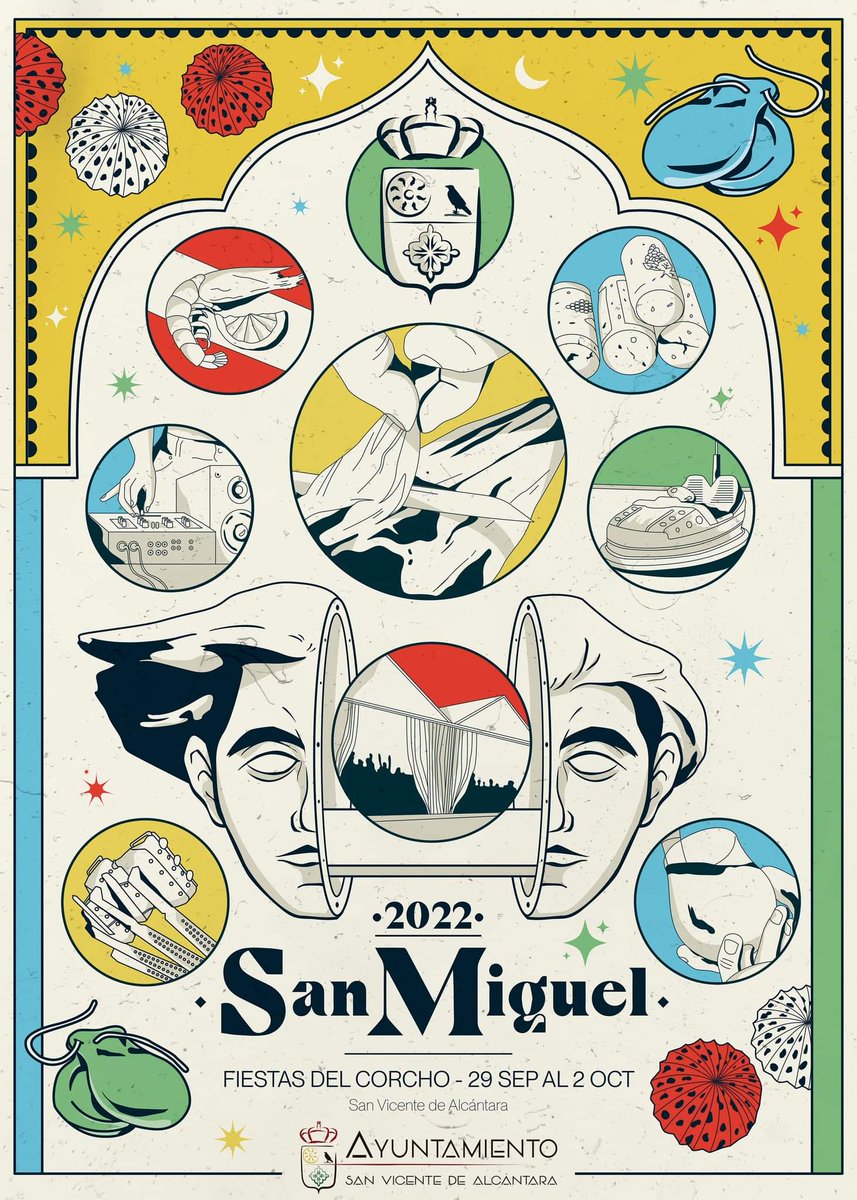 🎠 FERIA DE SAN MIGUEL 2022 - FIESTAS DEL CORCHO

El emblemático recinto ferial de San Vicente de Alcántara volverá a inundarse del mejor ambiente de casetas, atracciones y conciertos con la llegada del más esperado San Miguel de los últimos años.
