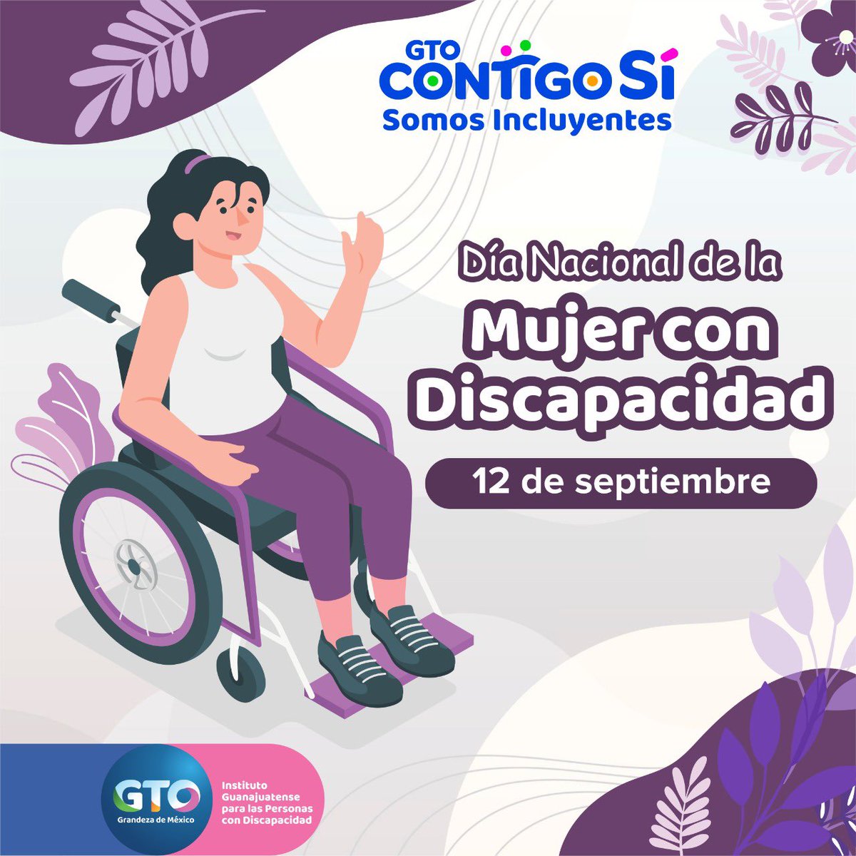 incluyegente's tweet photo. Hoy 12 de septiembre Día Nacional de la Mujer con Discapacidad.
Sigue la transmisión 9:00am ⏰ por nuestra plataforma de FacebookLive 📡 @INGUDIS @J2Grimaldo https://t.co/kUtTzKIazM