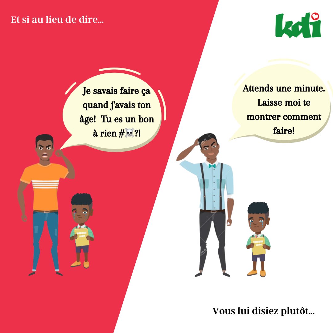 KalkabaDI's tweet photo. Tous les enfants se développent différemment et à différents rythmes, et comparer ton enfant aux autres n’est vraiment pas la meilleure des idées.
Au lieu de cela, essaie d’enseigner à ton enfant comment apprendre quelque chose qu’il ne sait pas encore faire.

#kdi #thrivebyfive https://t.co/CGQD8u4vcT