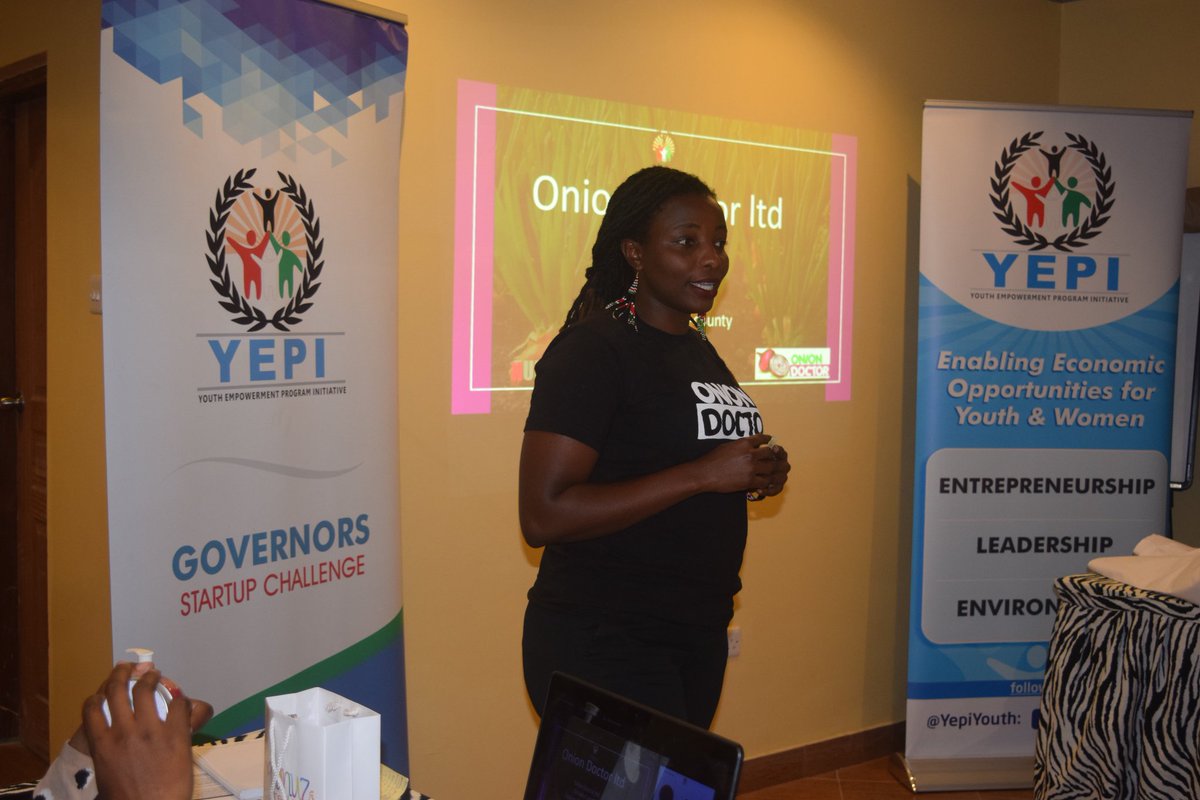 Governors Startup Challenge (@yepi_gsc) on Twitter photo Congrats Lucy Wangari, 2nd Runner up <a href="/YEPI_GSC/">Governors Startup Challenge</a> 2022. She's the founder of @oniondoctorLTD, an agribusiness company that transforms semi-arid lands into climate smart farms to produce food, create wealth & employment opportunities. We're all proud of you! #GSC2022 #YEPIinspiration Congrats Lucy Wangari, 2nd Runner up <a href="/YEPI_GSC/">Governors Startup Challenge</a> 2022. She's the founder of @oniondoctorLTD, an agribusiness company that transforms semi-arid lands into climate smart farms to produce food, create wealth & employment opportunities. We're all proud of you! #GSC2022 #YEPIinspiration