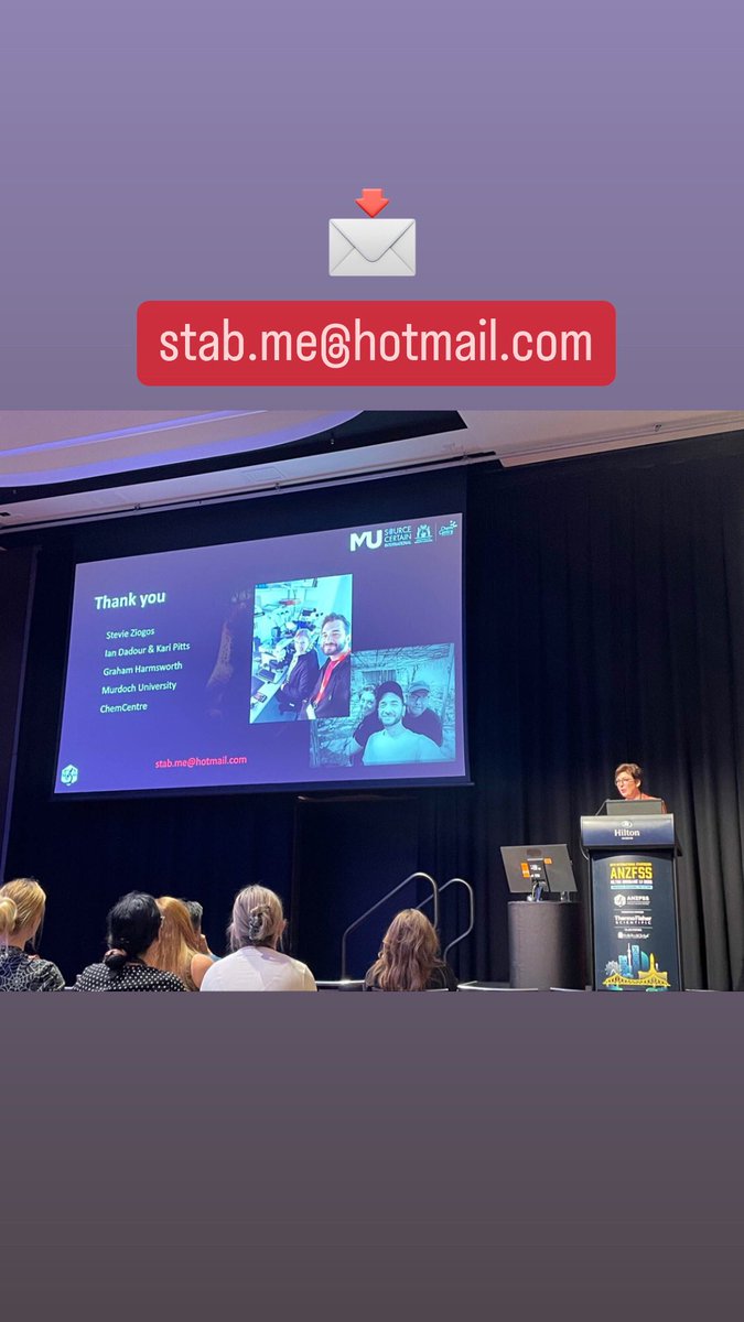 Paola A. Magni (@doc_magni) on Twitter photo What a day!
<a href="/anzfss_2022/">ANZFSS_2022</a> <a href="/MurdochUni/">Murdoch University</a> <a href="/StevieZiogos/">Sotiris Ziogos</a> <a href="/forensicchemrox/">Kari Pitts</a> #forensics #textileanalyses #forensicentomology #forensicscience #investigation What a day!
<a href="/anzfss_2022/">ANZFSS_2022</a> <a href="/MurdochUni/">Murdoch University</a> <a href="/StevieZiogos/">Sotiris Ziogos</a> <a href="/forensicchemrox/">Kari Pitts</a> #forensics #textileanalyses #forensicentomology #forensicscience #investigation