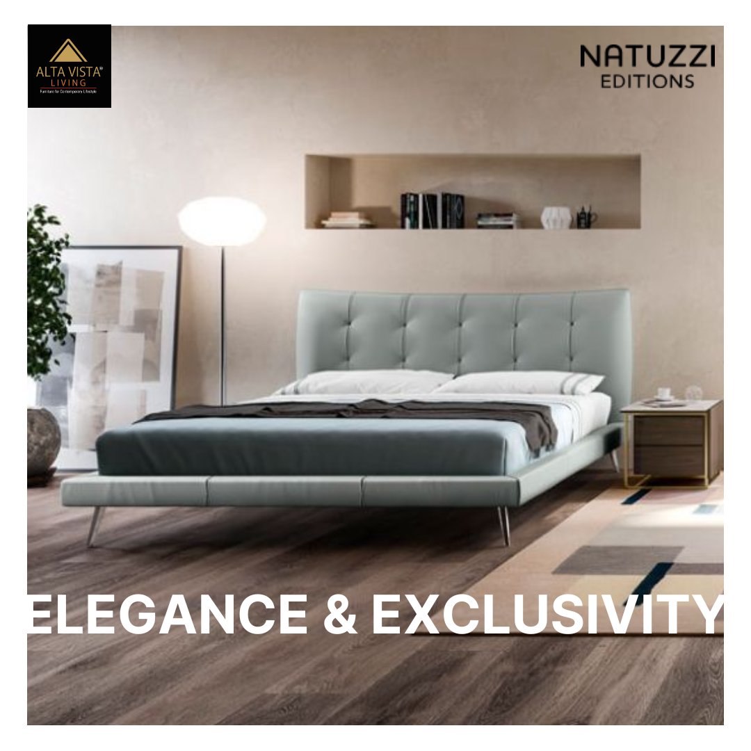 Elegance and exclusivity are the hallmarks of the Galattico bed, whose apparent simplicity reflects its strengths – its linear design, its exquisite materials and its detailed handicraft.
𝑩𝒓𝒂𝒏𝒅: <a href="/natuzzieditions/">Natuzzi Editions</a>