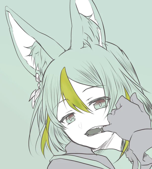 息抜きティナリ君可愛いイヌでもぬこでも、歯が見えるとひえ、獣やんな!って思います。だがそのギャップがいい…… 