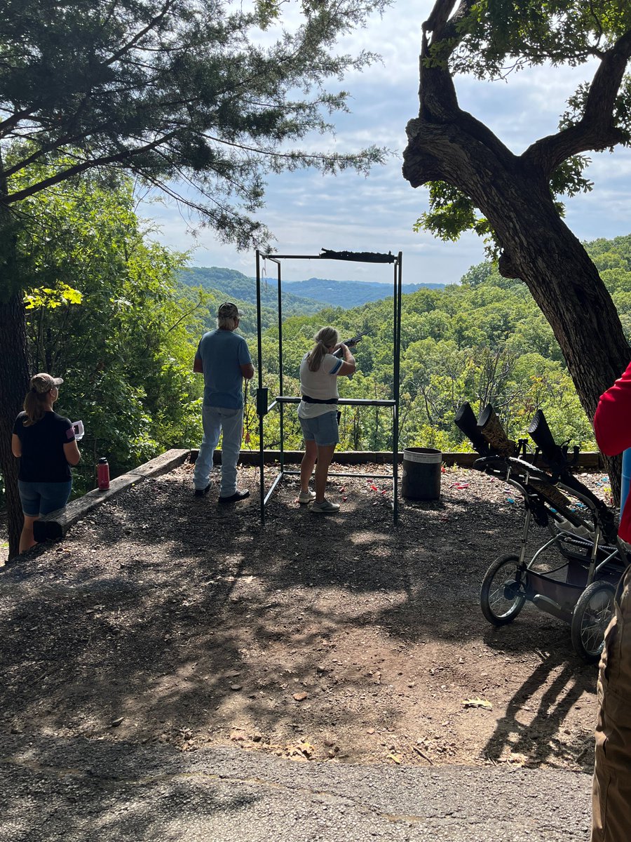 SOMissouri's tweet photo. Thank you SO much to our #StatewidePartner @KofC for hosting a clay shooting competition at Ozark Shooters Sports Complex this past weekend! We had a blast! #SOMOUnity #SupportSOMO https://t.co/aP6EsADdhY