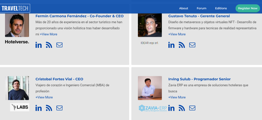 This week we will be participating in Travel Tech Latam &amp; Spain!
➡️Wednesday September 14, 10h Mex / 12h Chile / 17h CET
✅Topic: How tourism adapts to the future: Metaverse + Big Data + Web 4+ NFT
💻Register in traveltech.space/en/
#BLOCKS $HMBL