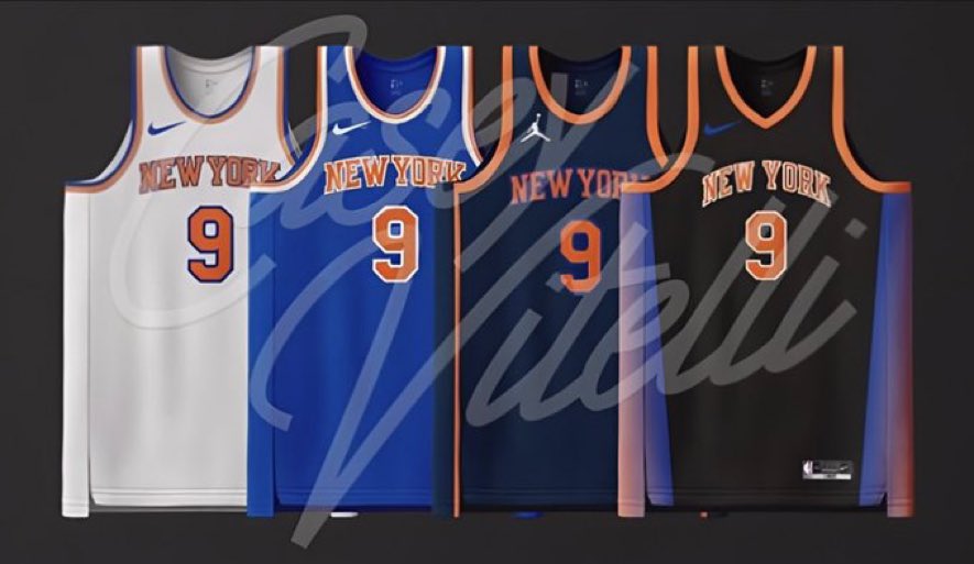 NEW YORK KNICKS LEAKED JERSEY 