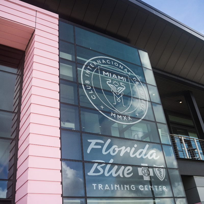 InterMiamiCF's tweet photo. Florida Blue joins the #InterMiamiCF family 🤝

Exciting news as the Club announces a new partnership with @FLBlue as the Official Community Partner and secures the naming rights of our training facility. 

Find out all the details about this new exciting partnership below: