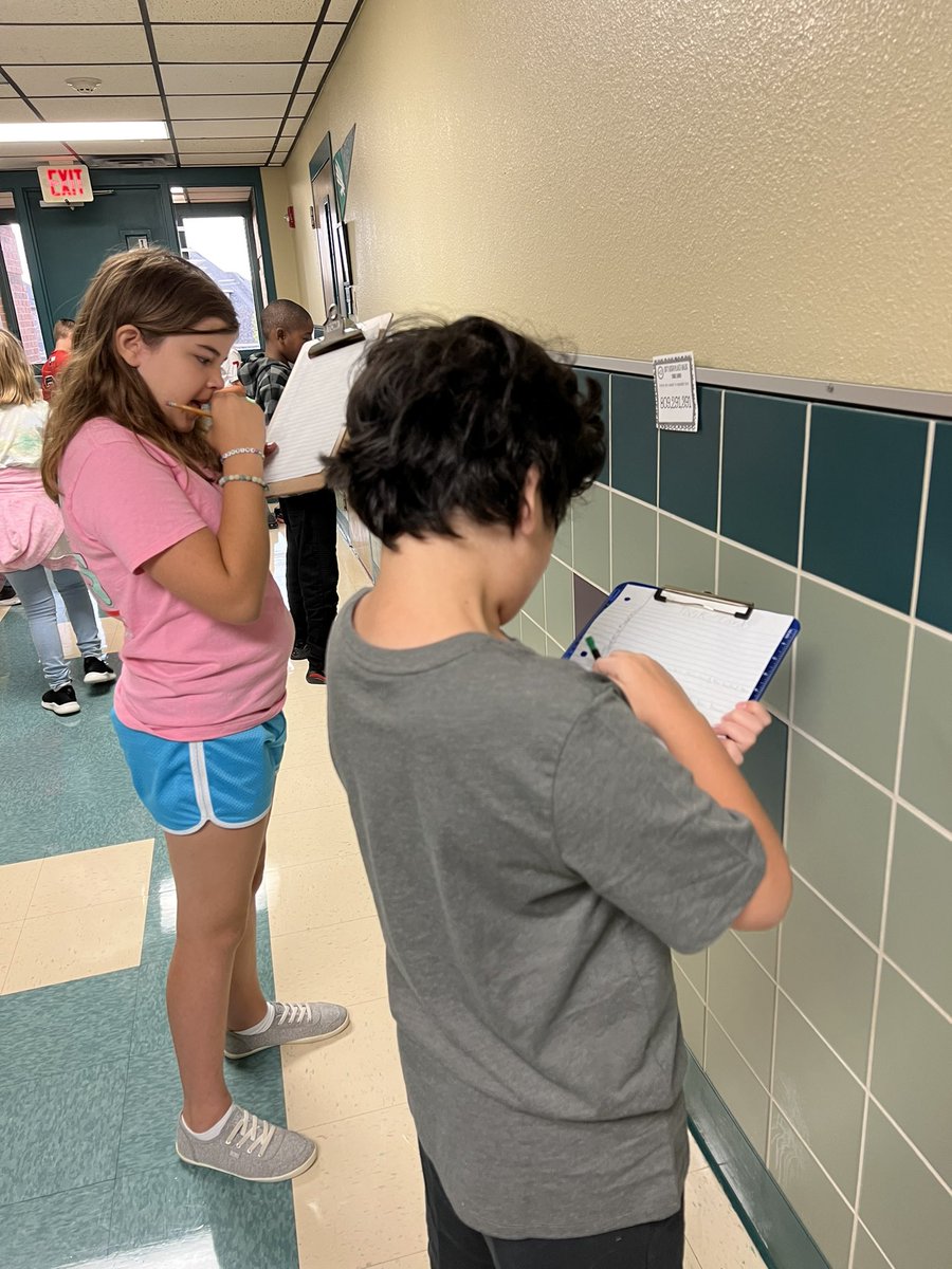 5th graders working hard on Sky High Place Value Task Cards this morning! #BESTatBCE <a href="/BearCreekElem/">Bear Creek</a>