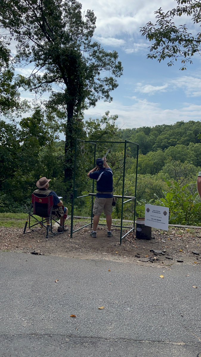 SOMissouri's tweet photo. Thank you SO much to our #StatewidePartner @KofC for hosting a clay shooting competition at Ozark Shooters Sports Complex this past weekend! We had a blast! #SOMOUnity #SupportSOMO https://t.co/aP6EsADdhY
