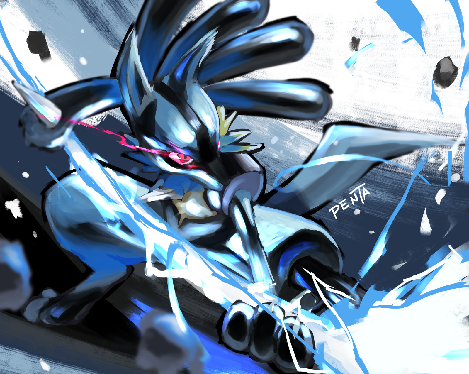 تويتر りりり على تويتر Rt Pentaoekaki ルカリオ Lucario ボーンラッシュ ポケモン版深夜の真剣お絵描き60分一本勝負 T Co 6cij87st8a