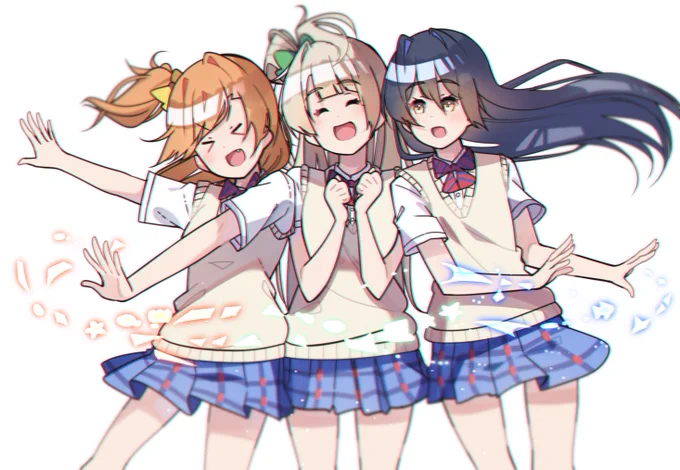 =͟͟͞͞  リ`・ヮ・)(・8・)( •̀ ᴗ •́ ) =͟͟͞͞  ぎゅーー 