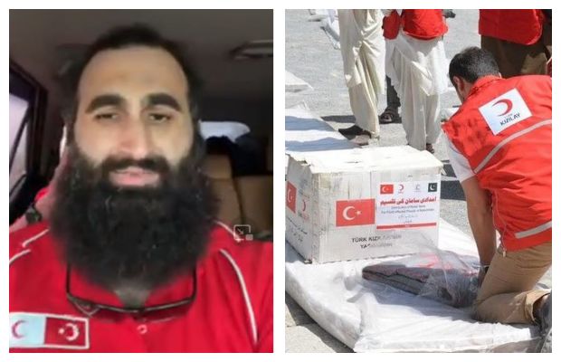 OyeYeah_Pk's tweet photo. Turkish actor Celal arrives in Karachi to help flood affectees - 
#CelalAl #Karachi #RedCrecent #Türkiye
https://t.co/sISY2uGEAZ - https://t.co/tDfiVhxOhK