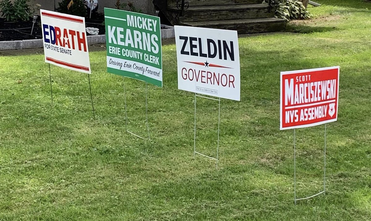 Remember when Tricky <a href="/Mickey_Kearns/">Michael P. Kearns</a> tried to convince us he was a Democrat?  Now he is working with <a href="/leezeldin/">Lee Zeldin</a> Birds of a feather.  We need to elect Governor <a href="/WNYforHochul/">WNY for Kathy Hochul</a> and <a href="/ElectMHartman/">Melissa Hartman for Erie County Clerk</a> Erie County Clerk!