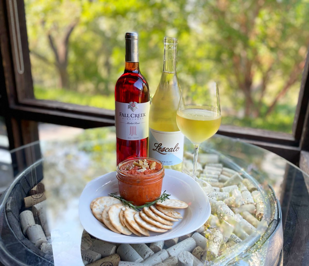 On your next visit to our Driftwood tasting room, be sure to try our newest wine pairing item—Muhammara! Made by a local chef in Austin, this spicy dish pairs well with our white and rosé wines. 

#txwine #texaswinery #texashillcountry