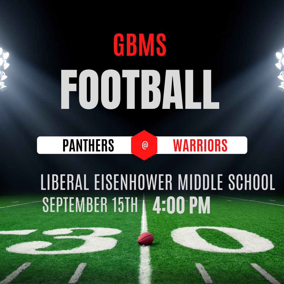 PanthersGBMS's tweet photo. Good Luck Panthers! / Buena Suerte Panteras! https://t.co/KGfbPBT5XZ