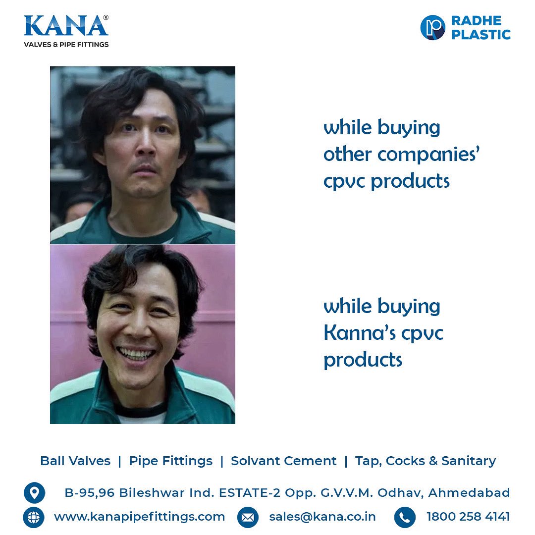 KanaValves's tweet photo. Meme of the day
#memes #kanna #KANABRAND #kanavalves #KANApvcsolidballvalve
#pvcvalves #pp_solid_ball_valve #plasticvalves #pvcvalves
#plasticballvalves #solidballvalves #plastic_valve #pvcvalve
#ppballvalve #dripirrigation
#irrigationvalves #dripirrigation
#makeinindia https://t.co/sObib7zMGE
