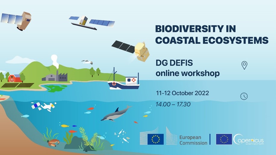 CMEMS_EU's tweet image. 📢Save the date! 
 “Biodiversity in Coastal Ecosystems” workshop will take place on 11 &amp;amp; 12 October 2022
Discover how #Copernicus services contribute to #biodiversity in the coastal ecosystems.
👉 marine.copernicus.eu/events/coperni…