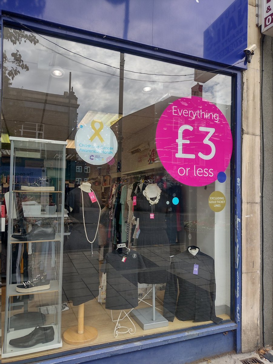 ElmParkShop's tweet photo. Today's window display https://t.co/BGGDvM2CQ6