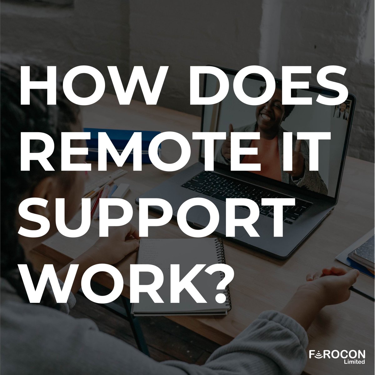 FaroconNg's tweet photo. A remote IT support technician works from home to assist a business with software, hardware, computer systems, and networks. We answer questions from network or computer users over the phone or via the internet. Message us now to find out more #itsolution #itsupport #maintenance https://t.co/gkFasotU7T
