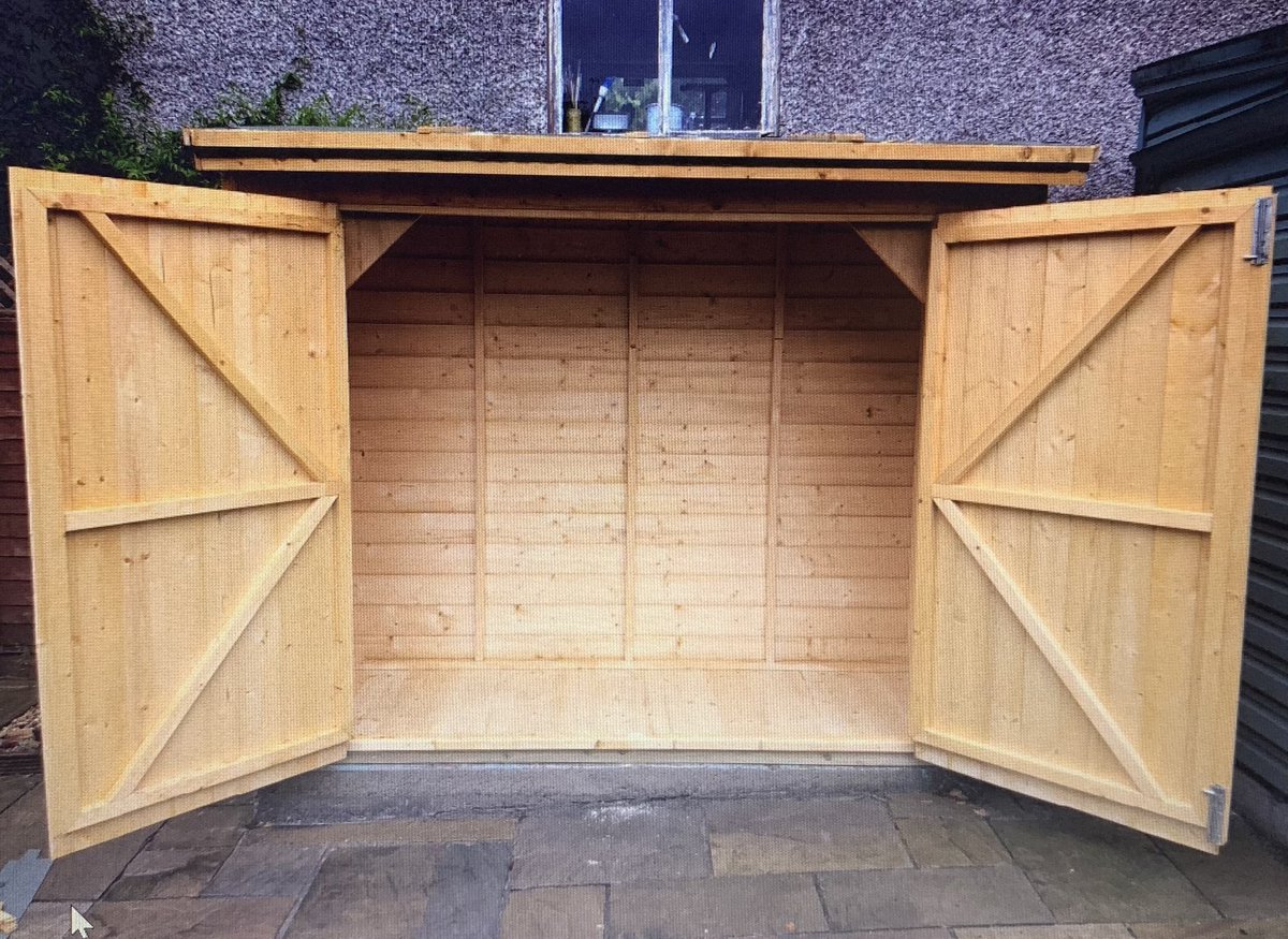 7sawmills's tweet photo. #logstores come in various styles sizes, can be open or have doors like photo. Heights can be up to 4β6β internally or 69β like shed height. Great place to store logs for the winter. Order today and you could be getting it by the end of september! #localbusiness https://t.co/KuI8TwNLsc