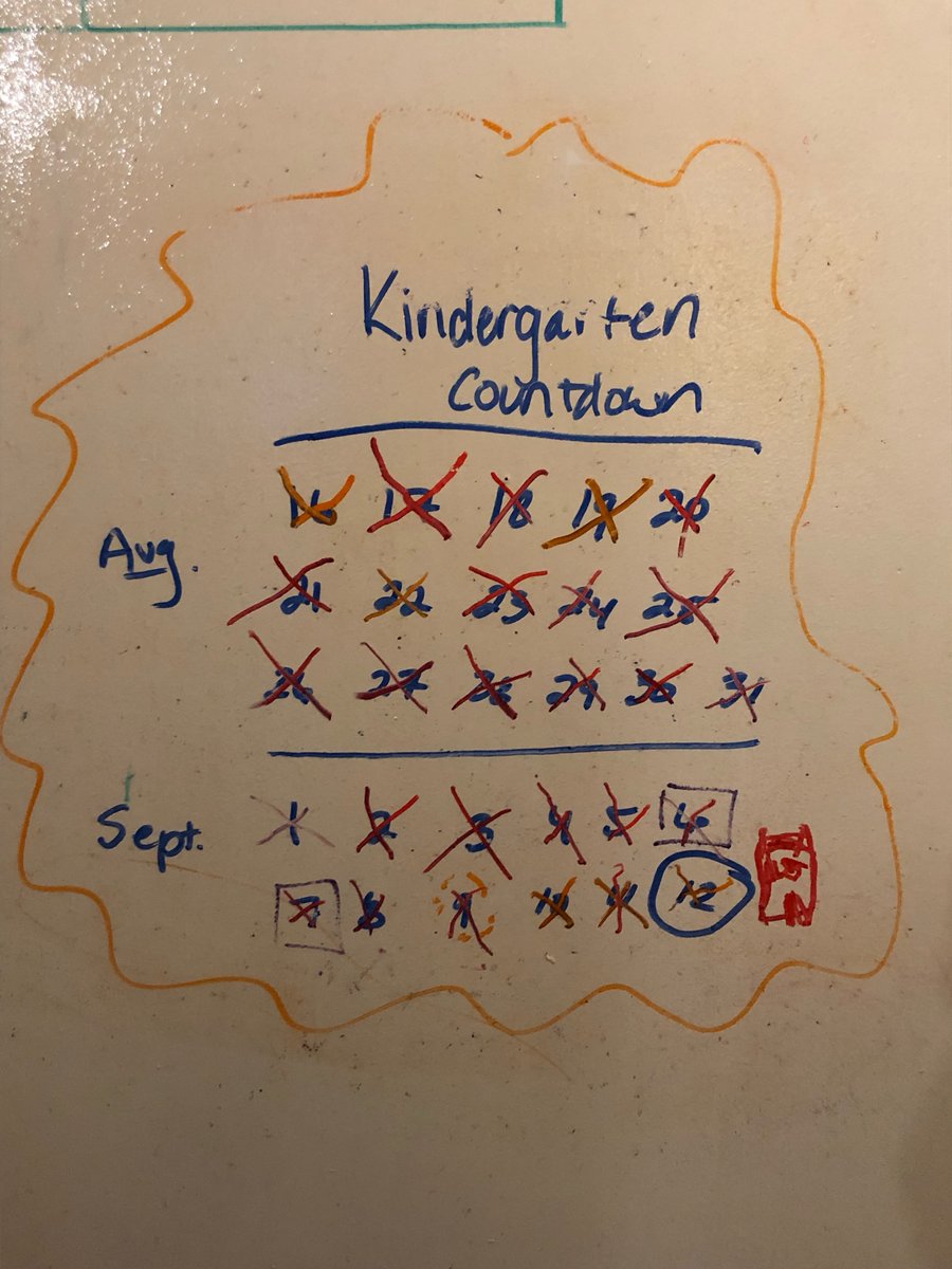 Mac's countdown to kindergarten ended today. Easily the most stressful part was getting after school care. We got it, because <a href="/mbmorrill/">micaelah b. morrill</a> is a rock star, we could afford to wait online bright &amp; early and we were persistent. None of that should be necessary bostonglobe.com/2022/09/11/bus…